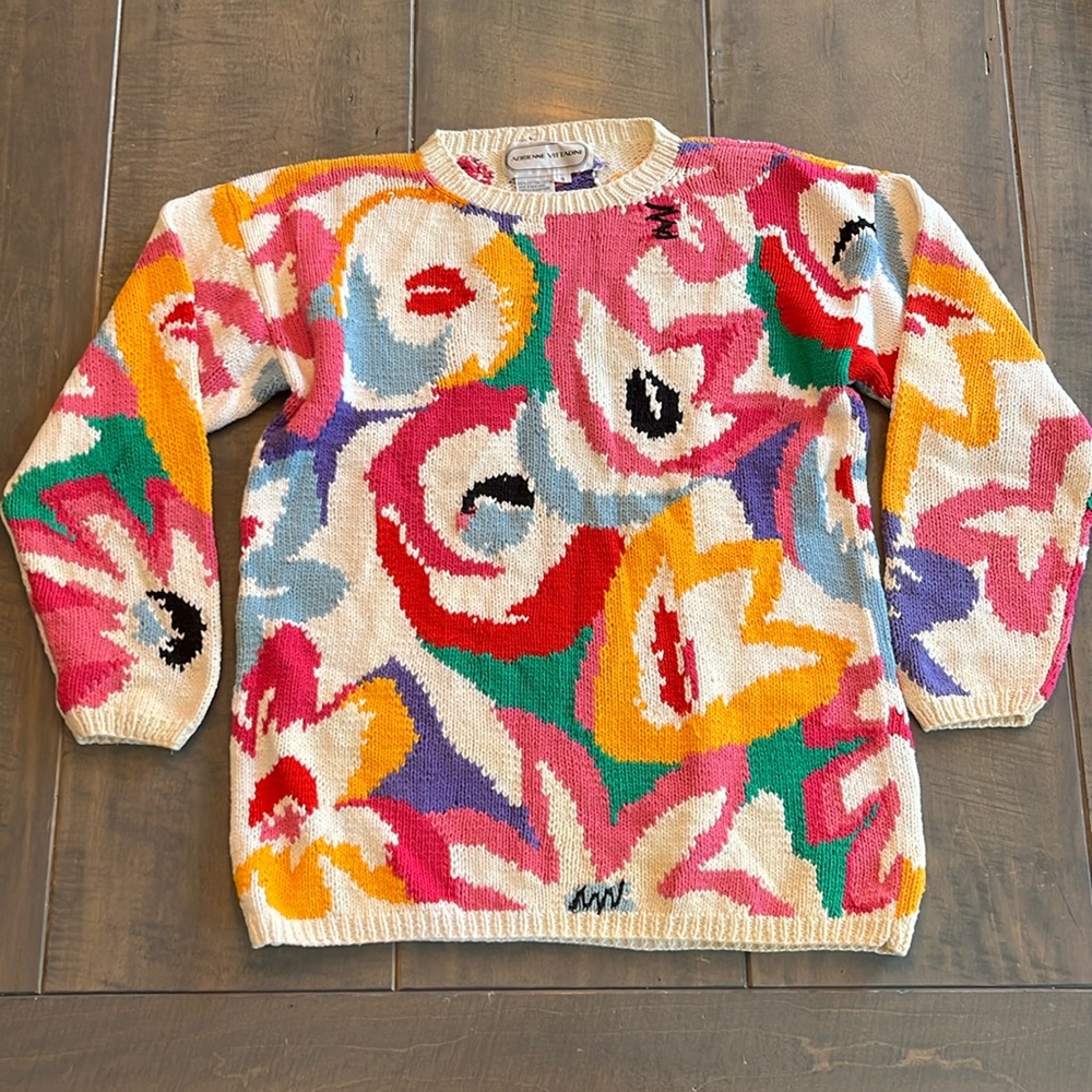 Vintage Adrienne Vittadini sweater